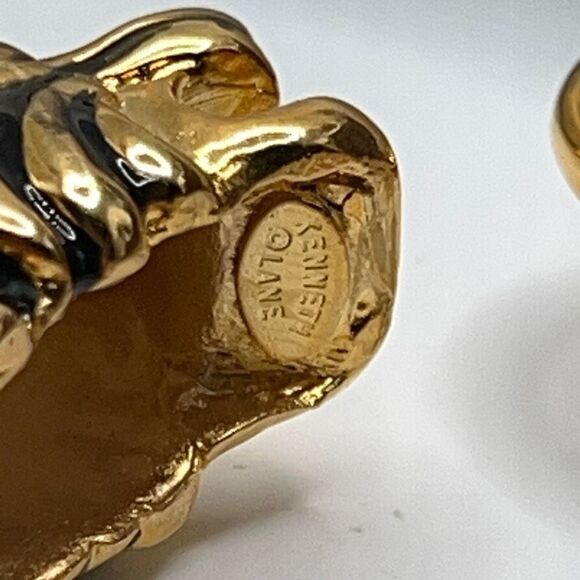 Tiger Green Eye Bangle Kenneth Jay Lanee - Picture 3 of 14